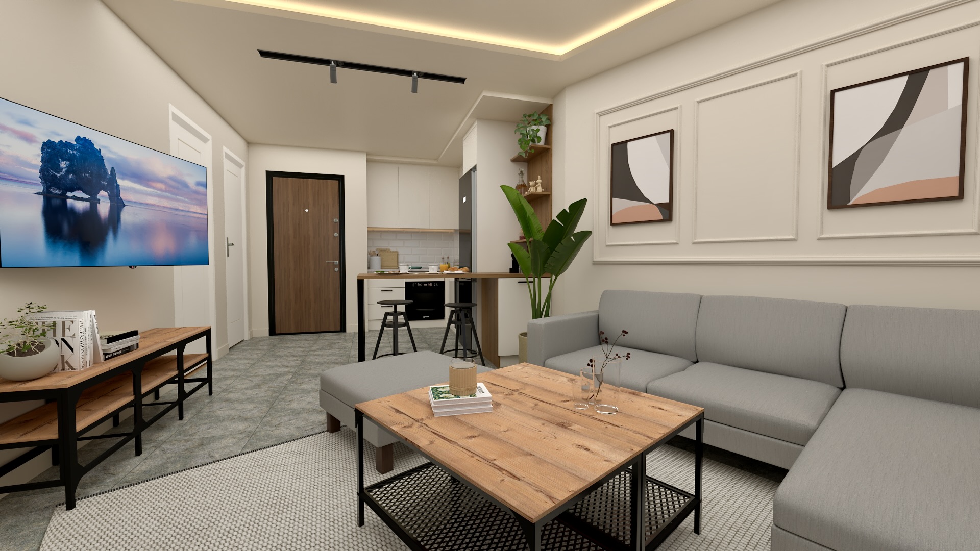 BİR ARTI BİR LIVING ROOM 1