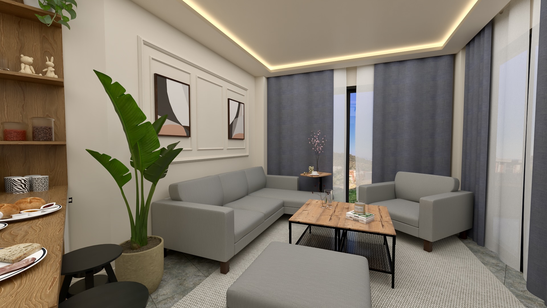 BİR ARTI BİR LIVING ROOM 2