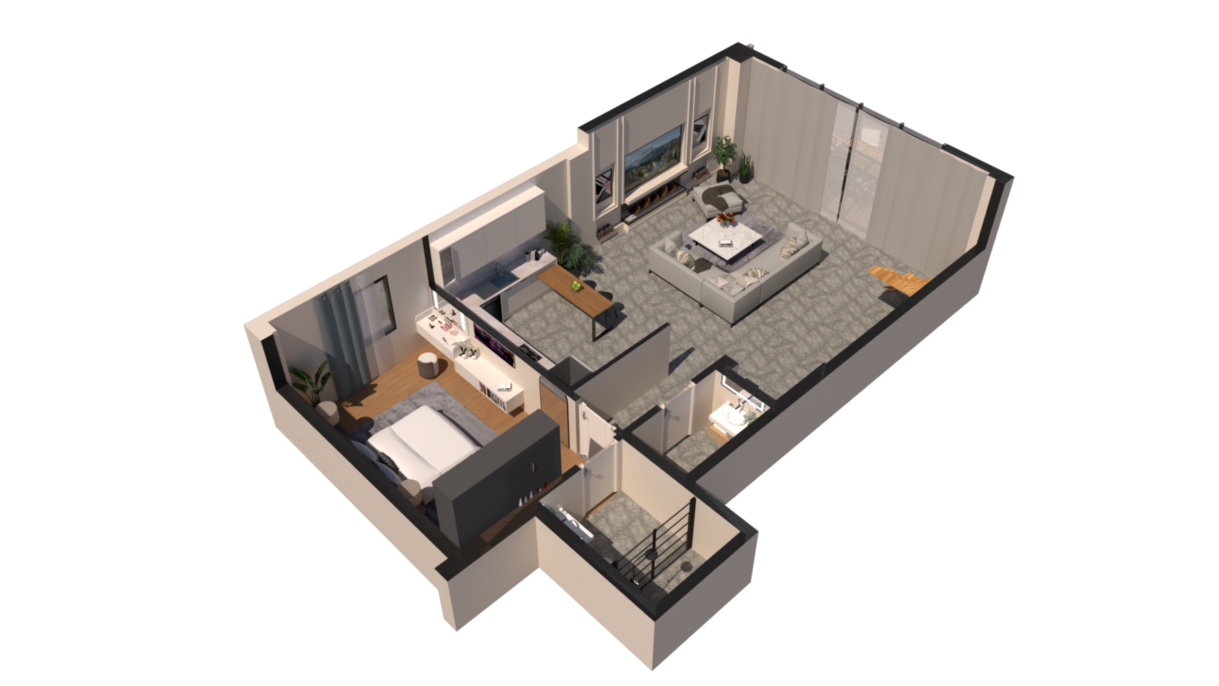 Type_R_Alt_Kat_Aksonometric